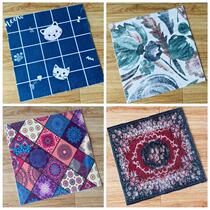 Ultra-thin multifunctional floor cushion door cushion table cushion suction and heat insulation cushion anti-slip can be cut when the chair cushion gives back the walking amount