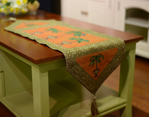 Foreign Trade American Countryside European-style Mediterranean Style Dining Mat Table Flag Table Cloth 33 * 90cm Coconut Grove 2 Special Price
