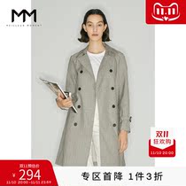 MM wheat lemon 2021 spring and autumn new British gas gray medium long-dressed coat female thin 5A8260361