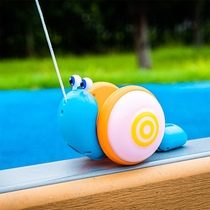 Snail Toy Drag Cord Holding Rope Baby Slim pull away Children learn to crawl baby to guide walking drag