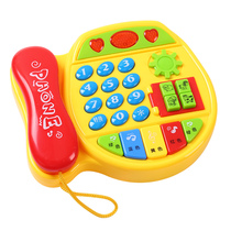 Baby children toy telephone Baby early education Children puzzle music Mobile phone Baby 0-1-3 years old 12 months