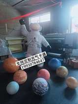 Luminous Decoration Aircraft Liftoff Sentiment Model Astronaut Inflatable Space Spacecraft Cartoon Moon Rocket Moon Landing