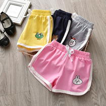 Childrens clothing boys and girls shorts 2021 new summer children color shorts small children summer hot pants