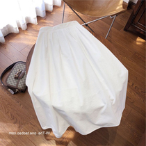 Brand discount store mall Withdrawal Womens Tail Goods Clearance Style Cut of Mark Sky Silk Cotton High Waist A Character Half Body Dress Woman