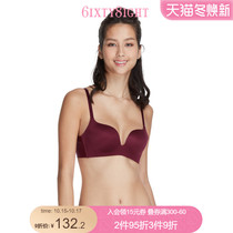 6IXTY8IGHT 68 new simple one piece medium thick cup without steel ring pen bra underwear BR09597
