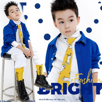 Exhibition childrens photography theme clothing photo studio model card photo art photo art boy Tide brand personality magazine style
