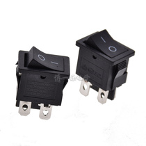 Boat switch 15 * 21MM 4P2T four-leg two-gear rocker power switch black electric kettle gear