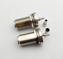 Coaxial RF WFWC connector N type female head with waterproof ring N-C-KY-1 5 press RG316 line