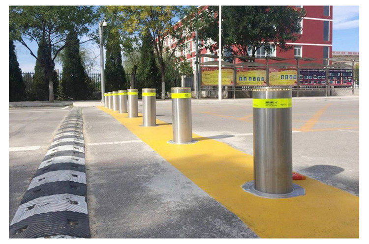全自动升降柱遥控电动防撞液压立柱升降路桩隔离路障不锈钢地桩