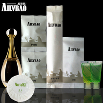 Six-in-one tooth suit cleaning white eco-friendly paper bag containing supplies hotel disposable items toothbrush toothpaste wholesale