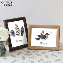 Simple creative table childrens photo frame exquisite seven inches 6 7 8 10 12 inches A4a3 wall photo painting custom
