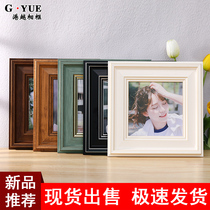 Modern exquisite square photo frame table wash photo made 6 7 8 10 12 inch small picture frame hanging wall custom