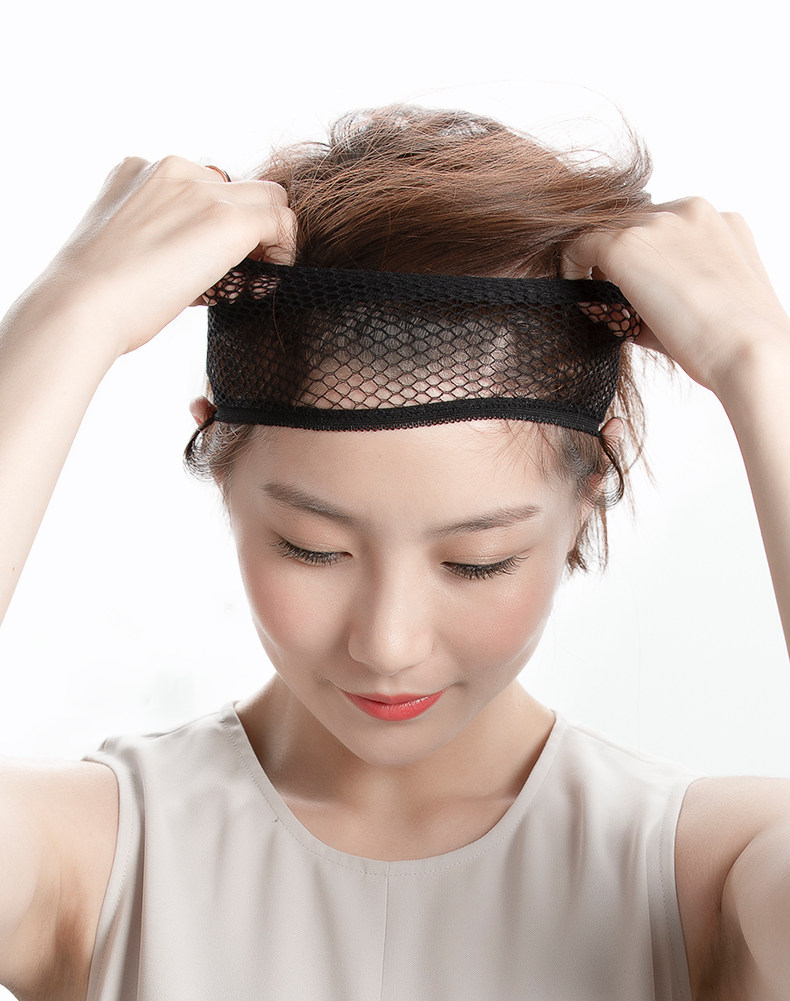 假发发网高弹力隐形网套假发套网固定假发网头套网纱内网网罩头发