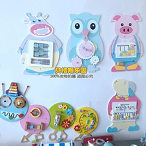 Early education childrens educational Wall toys Caterpillar kindergarten wall decoration operation board Wall toys