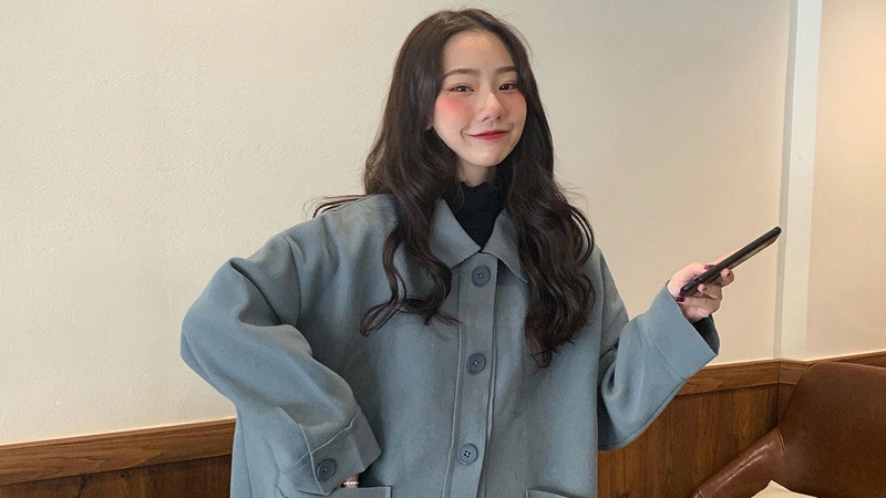 今年呢子外套洋气舒适,适合小巧的你
