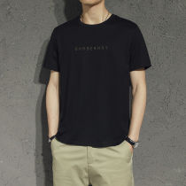 Tide Card Summer Han Edition Trendy Silk Light Cotton Short Sleeve T-shirt Male Loose Big Code Casual Half Sleeve Pure Cotton Compassionate Blouse