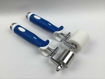 Aolifeng sticker wallpaper construction tool POM stainless steel roller deep texture double bearing