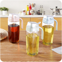 Kitchen supplies glass oil pot large and small oil bottle vinegar bottle fragrant oil bottle anti-leakage oil tank vinegar Kettle soy sauce bottle