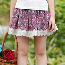 Girl half-body dress 6-9 years old CUHK child 8 crummy 7 casual 5 girl pure cotton short skirt slim fit