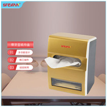 Hotel restaurant commercial living room household vertical tissue box with toothpicks plastic creative paper box can be customized