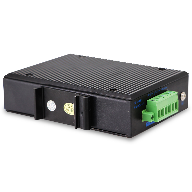 aopre industrial grade switch 100m 1 optical 1 electric industrial grade optical fiber transceiver single-mode single fiber photoelectric converter network monitoring switch rail type lightning protection transceiver fc port
