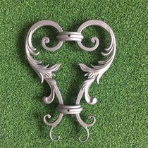Custom-made cast aluminum flower vase flower door accessories wrought iron villa accessories staircase guardrail door post lace flower