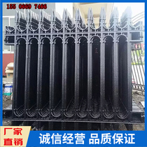 Factory customized cast iron guardrail Outdoor railing iron fence Wrought iron courtyard wall School community factory guardrail