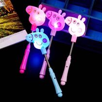Limited-time promotion new luminous piggy flash stick spring stick childrens flash stick holiday concert luminous toy