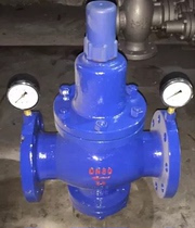 Cast iron cast steel film flange pressure reducing valve compressed air gas pressure reducing valve pressure regulating valve piston type