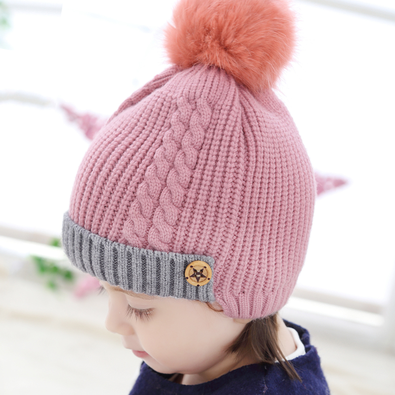 女童帽子秋冬小孩男宝宝帽子2-5岁冬季护耳保暖儿童帽子毛线帽冬产品展示图1