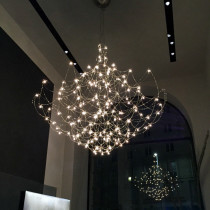 Light and extravagant living room chandelier firefly chandelier villa hall modern atmosphere light and luxury creativity