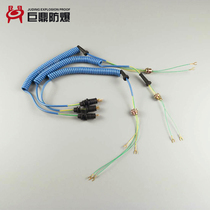 Explosion-proof telephone handle wire spring wire KTH17A KTH3 HAK-2 mine safety type automatic telephone