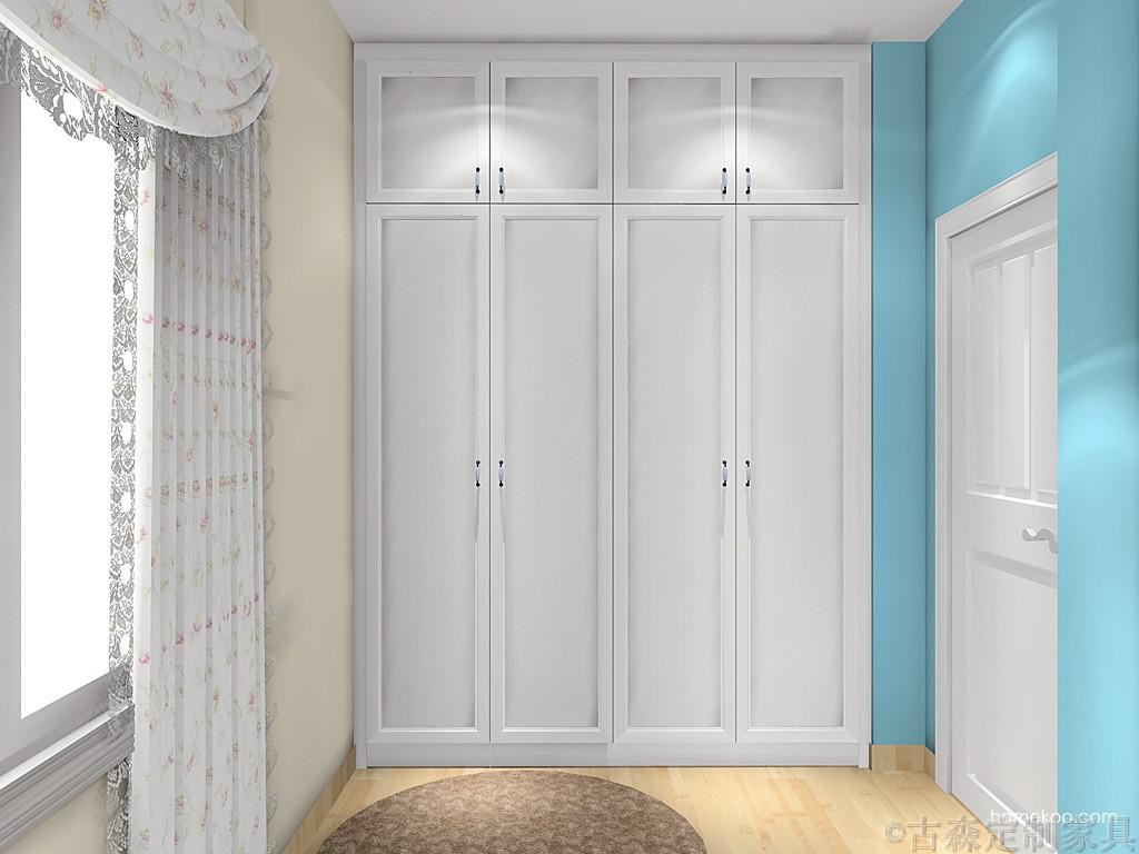 对开衣柜门样式造型效果图