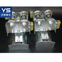 Galvanized suspension I-beam pulley block driving cable pulley wear-resistant and durable