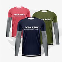 Basketball out running basket clothing custom long sleeve T-shirt loose quick dry competition training uniform mens custom sports base shirt