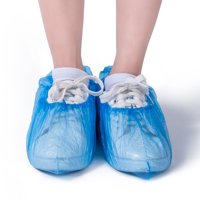 鞋套一次性加厚塑料无纺布室内家用防水防滑耐磨成人儿童学生脚套