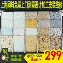 Economic kitchen quartz stone countertop custom balcony laundry pool counter basin countertop demolition New seam repair