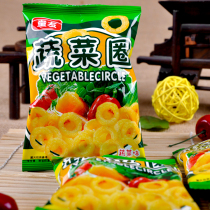 Tongyou vegetable circle casual snacks small snacks office snacks puffed food 500g bulk weighing
