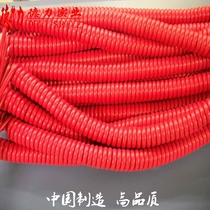 Color PU slingshot wire single core 2 core 3 core new version 5 core 6 core 7 core spiral wire beautiful color high quality and wear-resistant