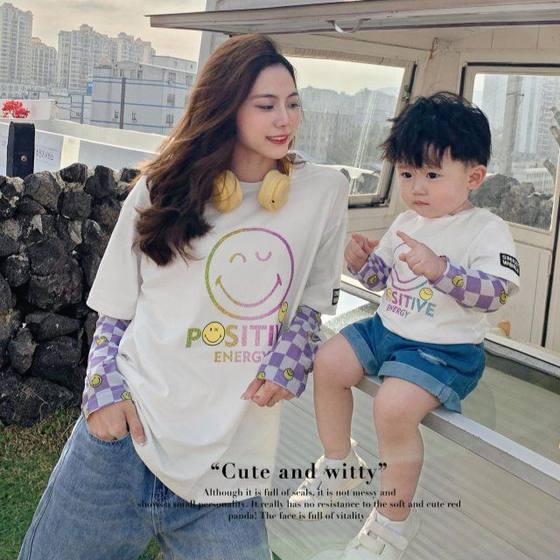 2025 summer new parent-child short-sleeved T-shirt mother and child mother and daughter spring and autumn fashionable internet celebrity top two fake
2025 summer new parent-child short-sleeved T-shirt mother and child mother and daughter spring and autumn fashionable internet celebrity top two fake