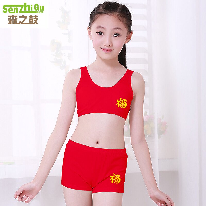 Girls' Development Bra Children's Underwear Vest Cotton Students 9-12 Years  Old 10 Girls Underwear Girls 15 -  - Buy China shop at Wholesale  Price By Online English Taobao Agent