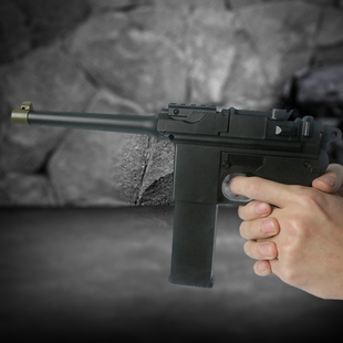 精击驳壳枪下供弹水弹枪连发电动毛瑟手抢成人水蛋儿童男孩玩具枪