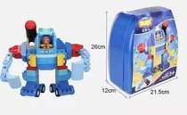 Compatible with Lego building blocks assembled large particle childrens toys 3-6 years old 2 boys puzzle space robot