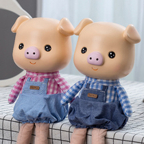 2022 new creative high-end piggy deposit pot grown-up with child boy girl savings jar online red gift