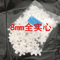 Tile positioning cross plastic tile locator tile card left seam card sticker tile tool solid 8mm