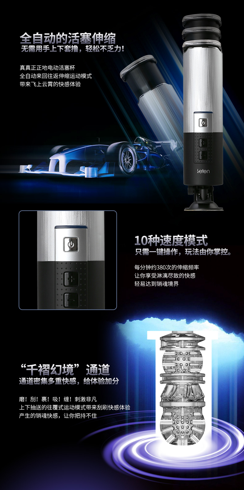 Выдвижной Мужской Мастурбатор