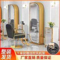 Hairdresseshop Beauty Hair Stainless Steel Tools Cabinet Hair Salon Special Floor Tool Car Lockers Containing small cabinets