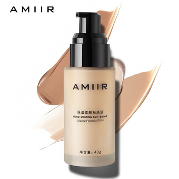 AMIIR粉底液保湿遮瑕控油强持久裸妆不脱色隔离粉底膏BB霜正品 AMIIR粉底液保湿遮瑕控油强持久裸妆不脱色隔离粉底膏BB霜正品