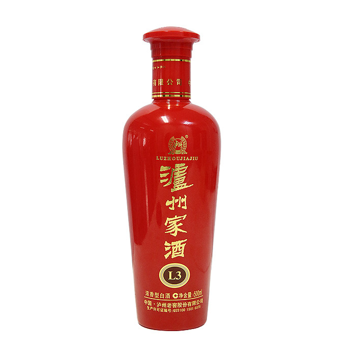 泸州老窖家酒l3 52度 500mlx6瓶高度浓香型白酒整箱特价