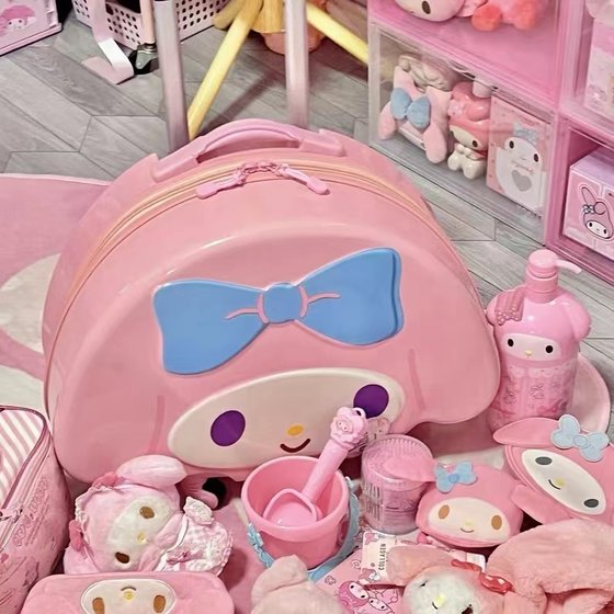 Cute Melody suitcase small girl 20-inch Kulomi boarding password box cartoon outing travel bag
Cute Melody suitcase small girl 20-inch Kulomi boarding password box cartoon outing travel bag
